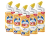 WC-Ente Total Aktiv Gel, Flüssiger WC-Reiniger, Toilettenreiniger, Citrus, 5er Pack (5 x 750 ml)