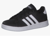 adidas Grand Court K Sneaker, Core Black Cloud White Cloud White, 36 2/3 EU